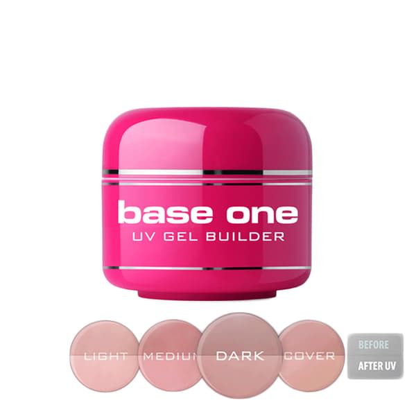 Base one - Deksel - Mørk 15g UV gel
