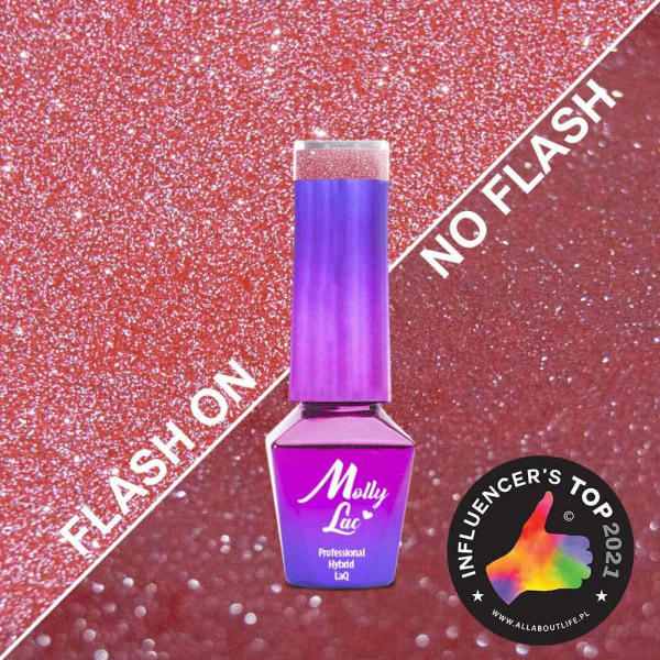 Mollylac - Gelelakk - Blinklys - Nr568 5g UV gel/LED