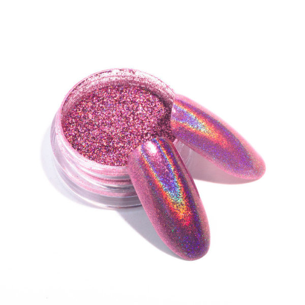 Rosa / lila mirror pigment - Chrome mirror powder