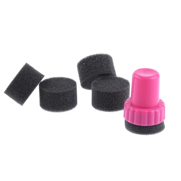 Stempelsett for neglelakk 5-pak Black