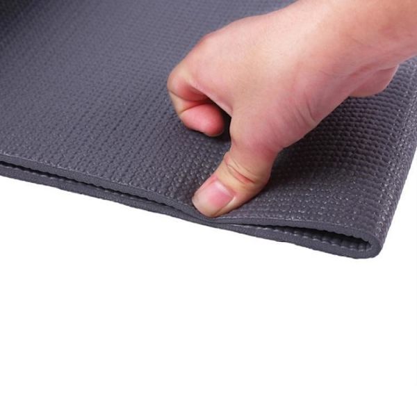 Yogamåtte / yogamåtte - Træningsmåtte - 6mm - 173cm * 61cm Black