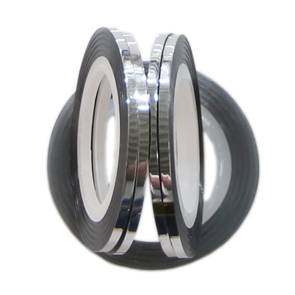 Stripeteip, spikertape, Ekstra tykk! Silver
