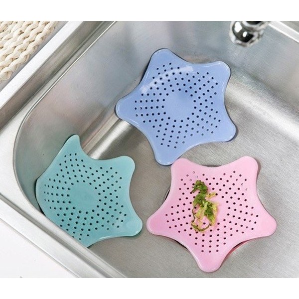 Avløpsbeskyttelse / filter i silikon for vasker, badekar, dusjer Multicolor