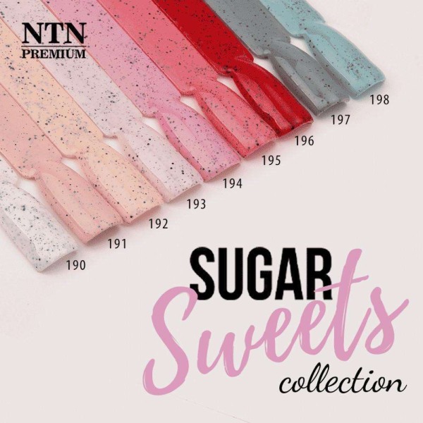 NTN Premium - Geelilakka - Sugar Sweets - Nr195 - 5g UV-geeli/LED