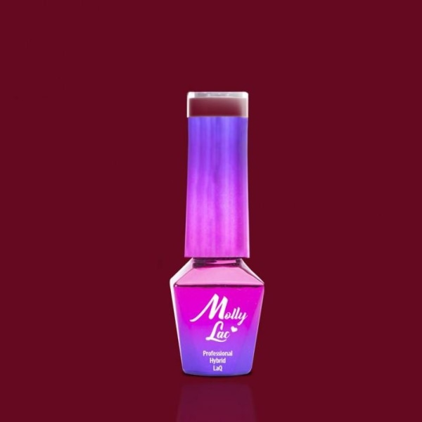 Mollylac - Gellack - Hearts & Kisses - Nr190 - 5g UV-gel/LED Röd