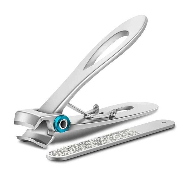 Nagelklippare för Tjocka Naglar,  Slipp Krångliga Klippningar - Nagelsax Silver