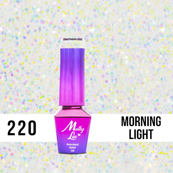 Mollylac - Geelilakka - Winter Crystalize - Nr220 - 5g UV geeli/LED