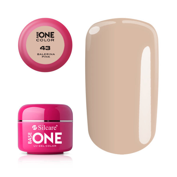 Base one - Väri - Ballerina pink 5g UV geeli Pink