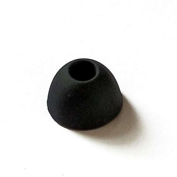 Universelle ørepropper for hodetelefoner - 3 par Black
