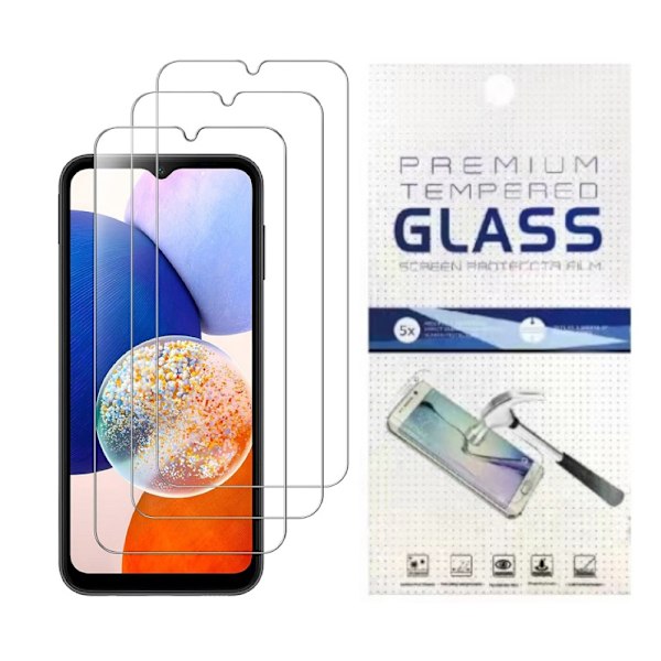 2st Härdat glas Samsung Galaxy A25 - Skärmskydd Transparent