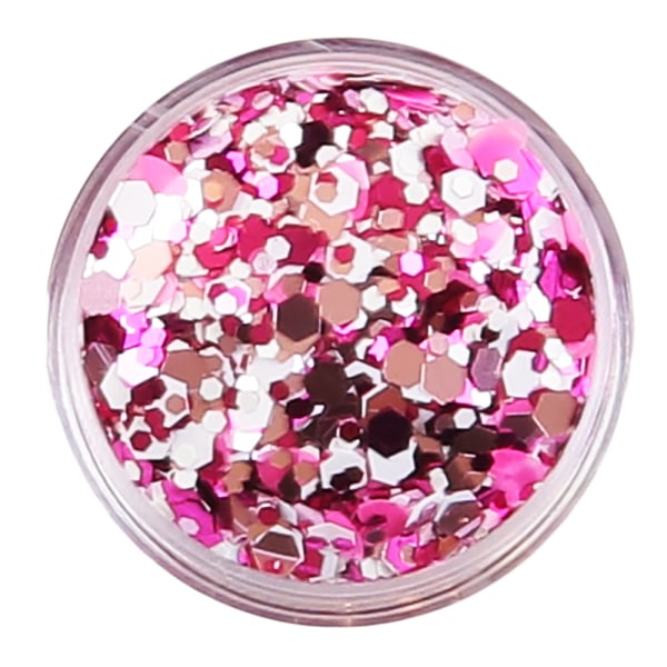 Kynsien glitter - Mix - Pannacotta - 8ml - Glitter