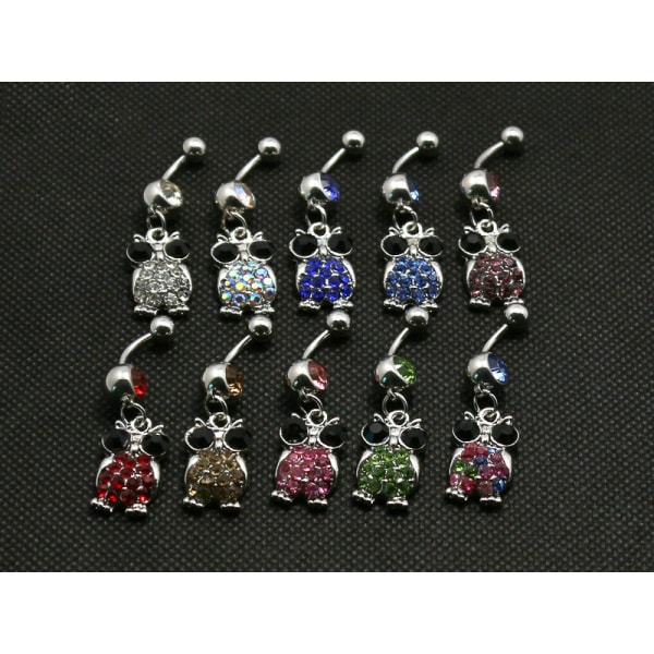 Navelpiercing uggla 1. Clear