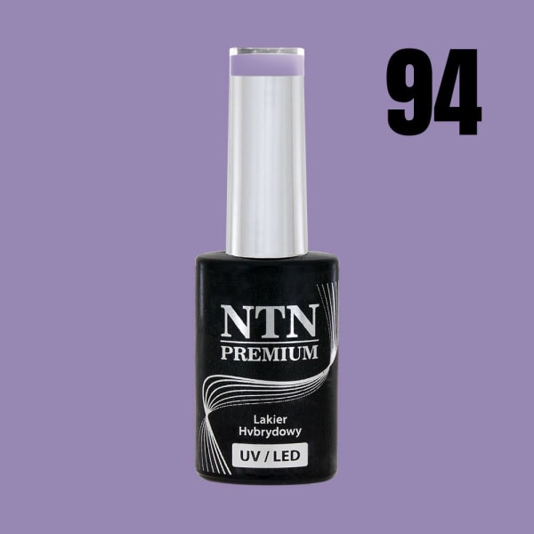 NTN Premium - Gellack - Jälkiruokakokoelma - Nr94 - 5g UVgeeli / LED Purple