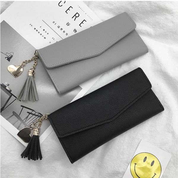 Pung I Konvolut Taske I Clutch Grey