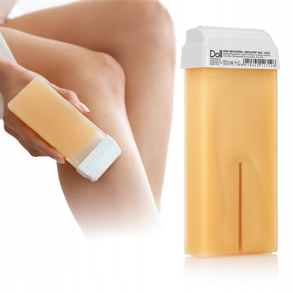 Hårfjerningsvoks - Varm voks - Roll on - Rolce guld - 100ml - Xanitalia Doll
