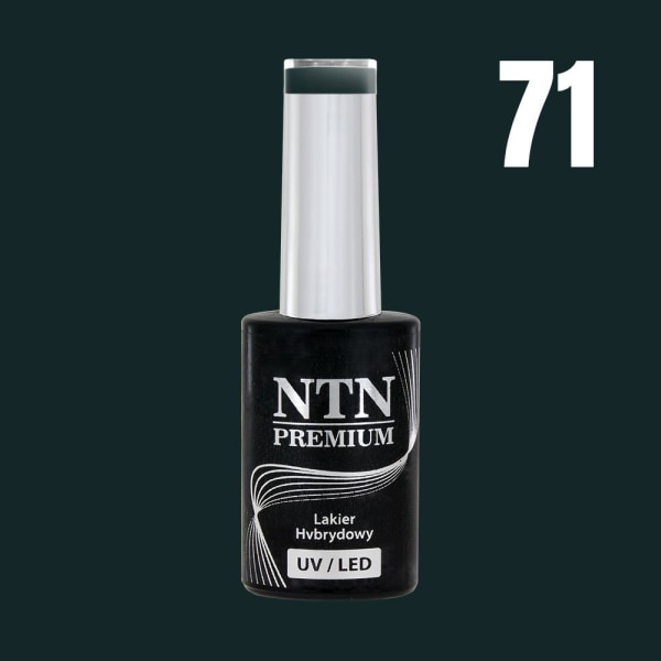 NTN Premium - Gellack - After Midnight - Nr71 - 5g UV-gel / LED Green