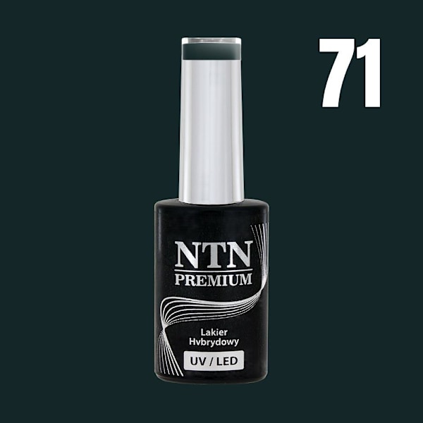 NTN Premium - Gellack - After Midnight - Nr71 - 5g UV-gel/LED Grön