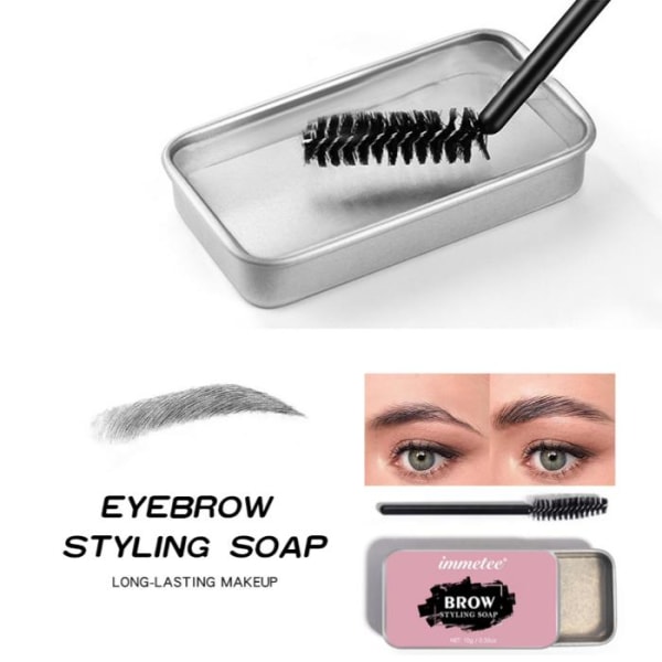 Eyebrow - Brow soap - Bryntvål - Styling gel Transparent