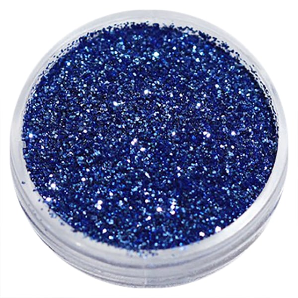 Nagelglitter - Finkornigt - Deep ocean - 8ml - Glitter Blå