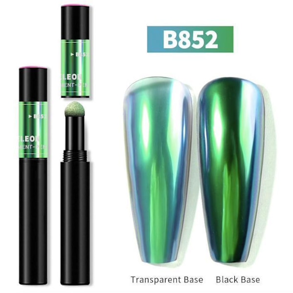 Chameleon pudder pen, Holo Peacock - Krom pigment B872