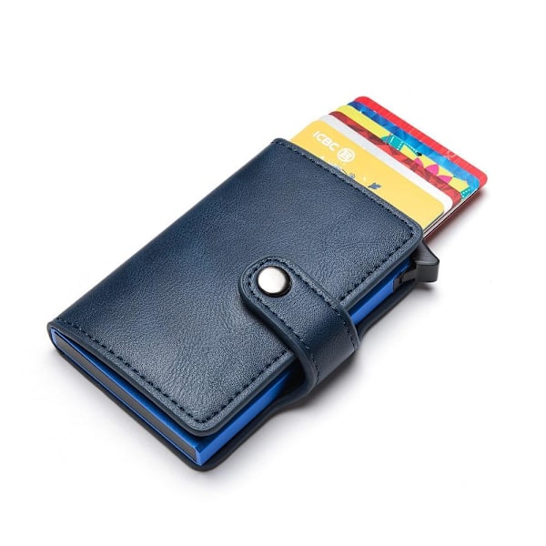 Pung Kortholder - RFID & NFC beskyttelse - 5 kort Dark blue