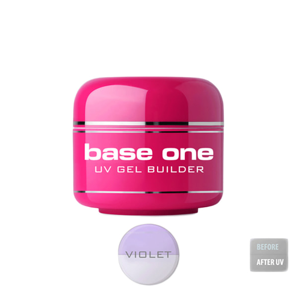 Base one - Builder - Violet 15g UV-gel