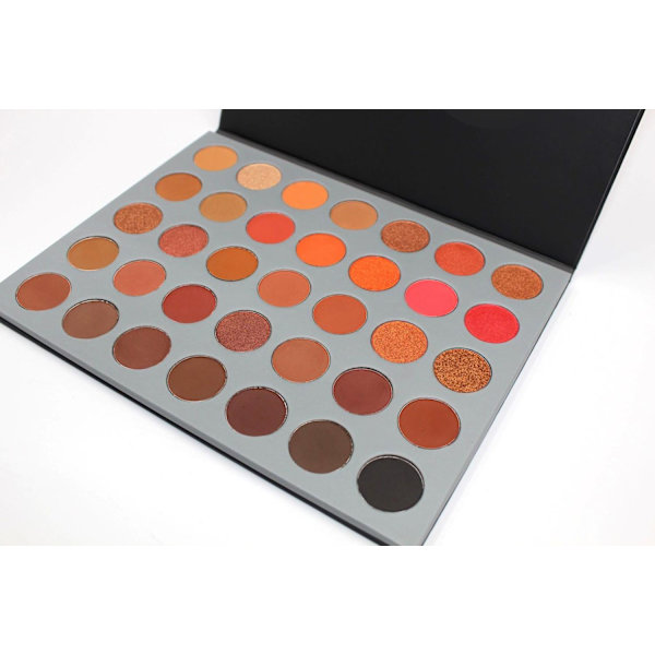 35 øjenskygger, øjenskyggepalette, makeuppalette Multicolor