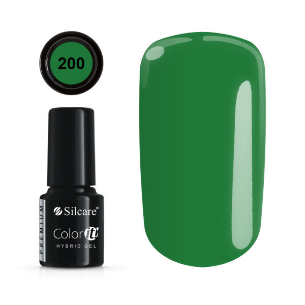 Geelilakka - Color IT - Premium - *200 UV geeli/LED Green