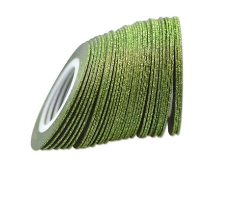 Glitter-raitateippi, kynsiteippi Purple