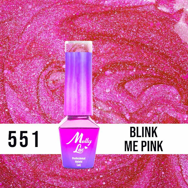 Mollylac - Geelilakka - Foxy Eyes - Nr551 5g UV geeli/LED