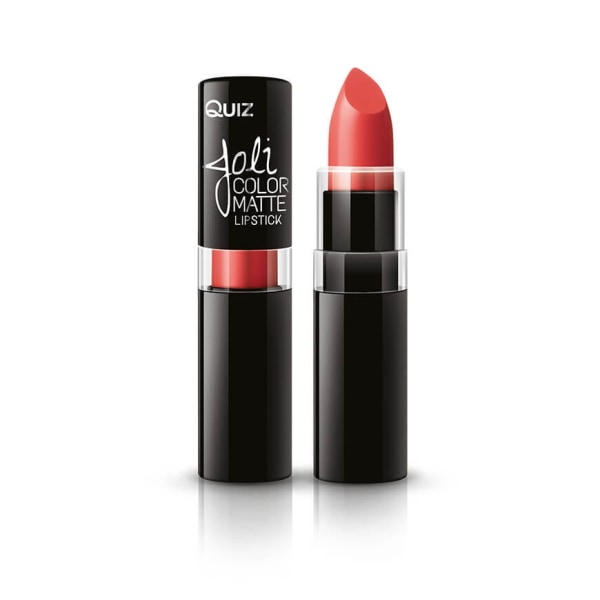 Joli Matte Lipstick - leppestift - 6 farger - Quiz Cosmetic Ruby red