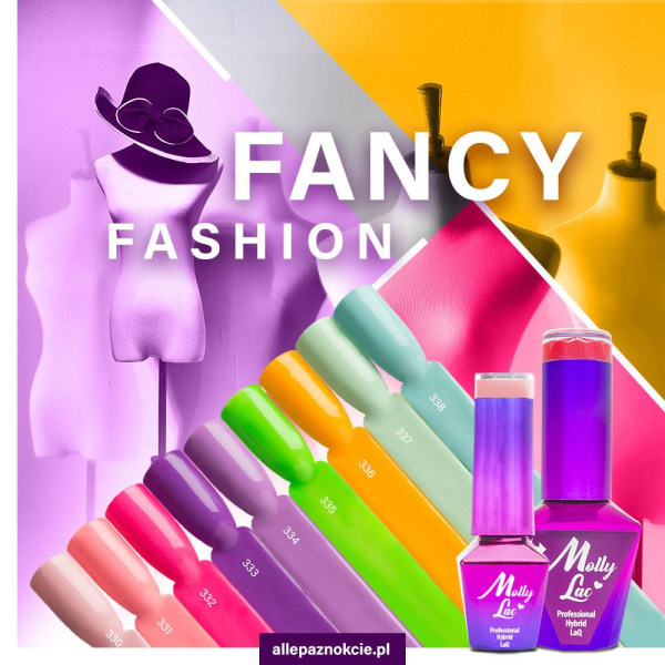 Mollylac - Gellack - Fancy Fashion - Nr338 - 5g UV-gel / LED
