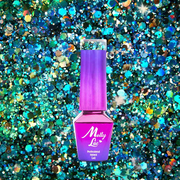 Mollylac - Gellack - Crushed Diamonds - Nr537 - 5g UV-gel/LED
