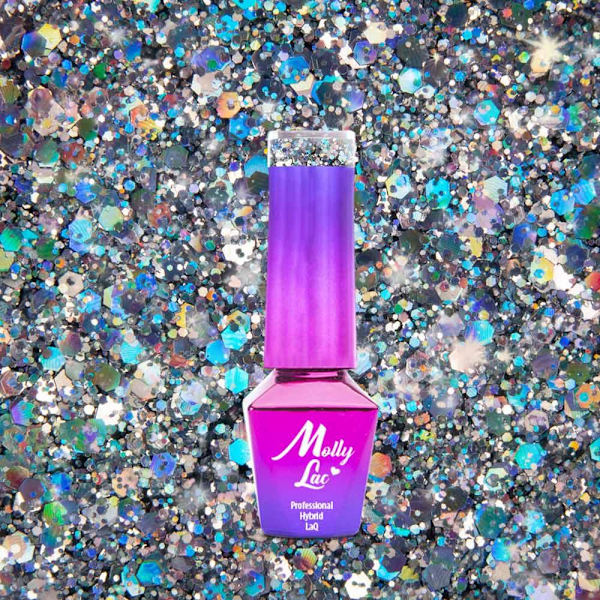 Mollylac - Gellack - Crushed Diamonds - Nr538 - 5g UV-gel/LED