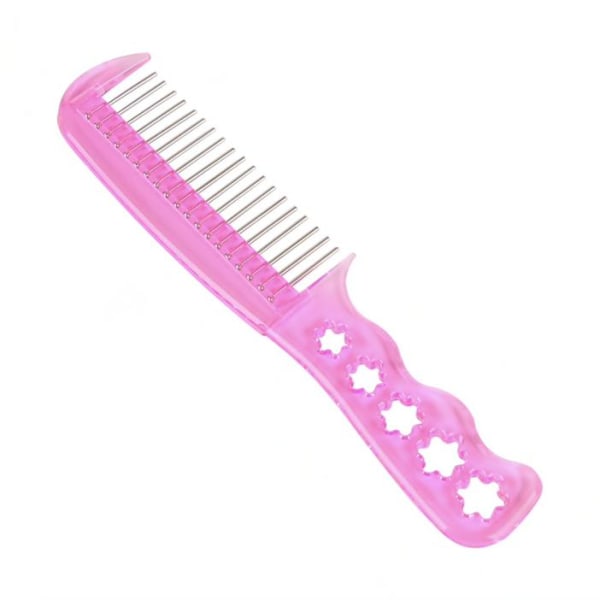 Hiustenpidennyskampa - Peruukkikampa - Harja - Antistaattinen Pink