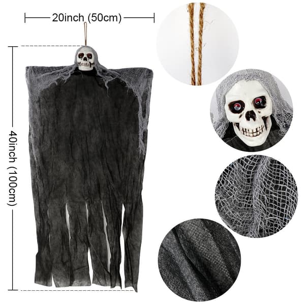 Halloween - Stort hængende spøgelse