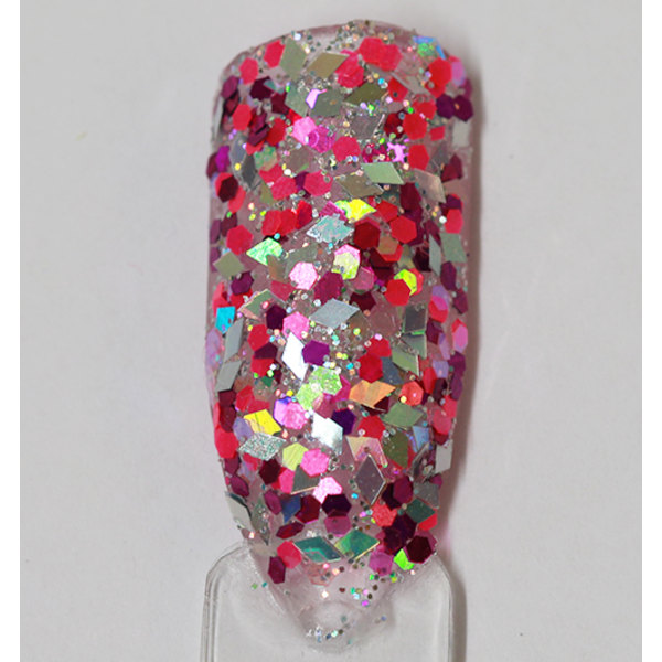Negleglitter - Mix - Princess - 8ml - Glitter Multicolor