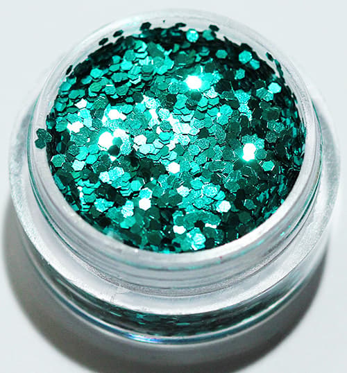 1st Hexagon glitter sea
