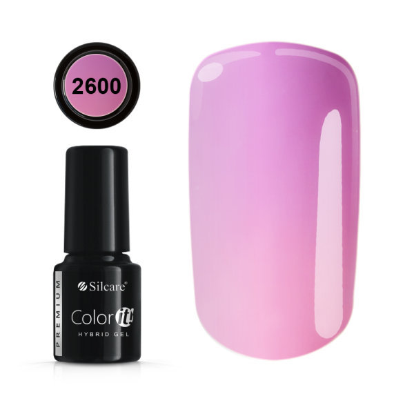 Geelilakka - Color IT - Premium - Thermo - *2600 UV geeli/LED Pink