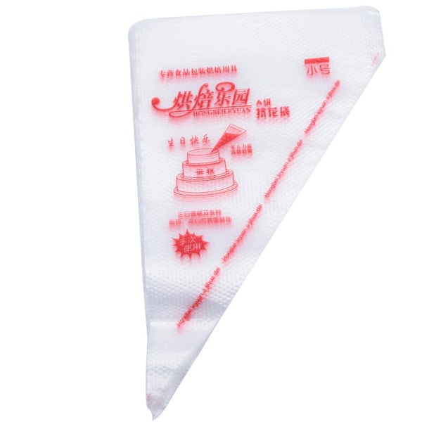 200 stk Spritzposer Engangs Spritz Pynt Kagepynt Transparent
