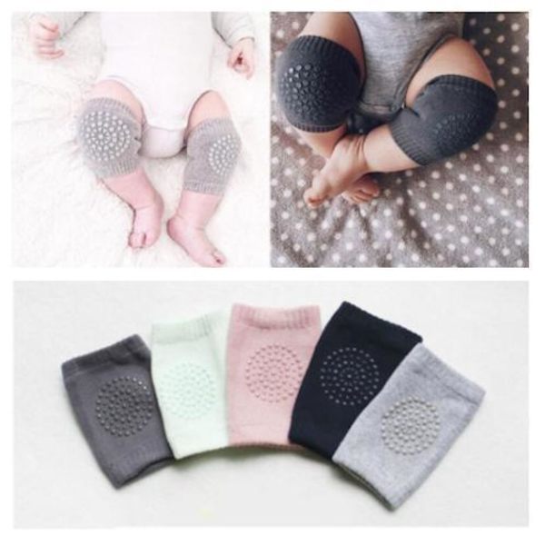 1 par - Knebeskyttere - Baby / Barn - Krypehylse - Anti-skli Pink