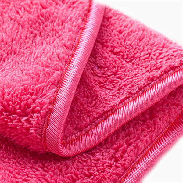 Make Up Eraser - Mikrofiber ansiktsklut håndkle, sminke fjerning Light pink