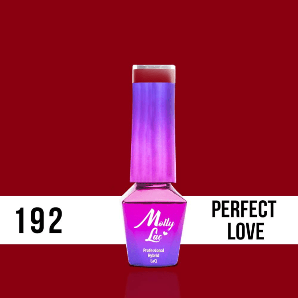 Mollylac - Gellack - Hearts & Kisses - Nr192 - 5g UV-gel / LED Red