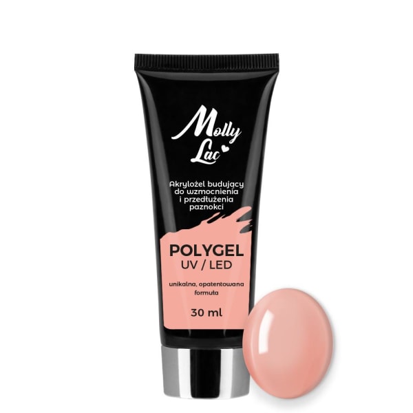 Polygel - Powder gel - Musk 30ml - Akrylgel Rosa