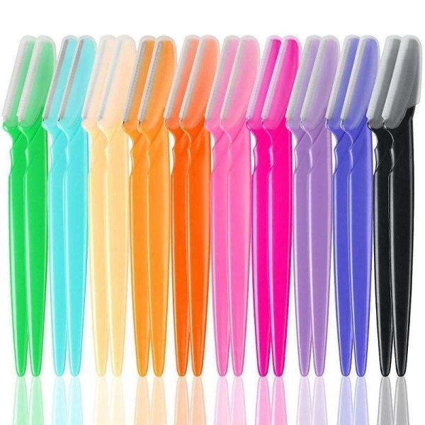 6 kpl kulmakarvojen veitsi - Partaveitsi - Kulmakarvojen veitsi - Trimmeri Multicolor