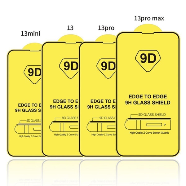 2-Pack Härdat glas iPhone 13/13 PRO - Skärmskydd Transparent