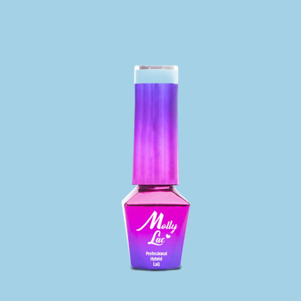 Mollylac - Gellack - Pure Nature - Nr105 - 5g UV-gel/LED Blå