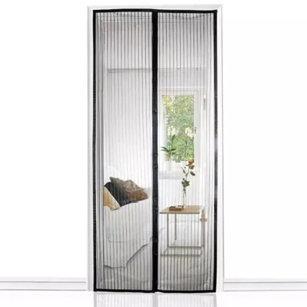 Insektnetdør 100x210cm - Myggenet - Insektbeskyttelse - Myggenet White