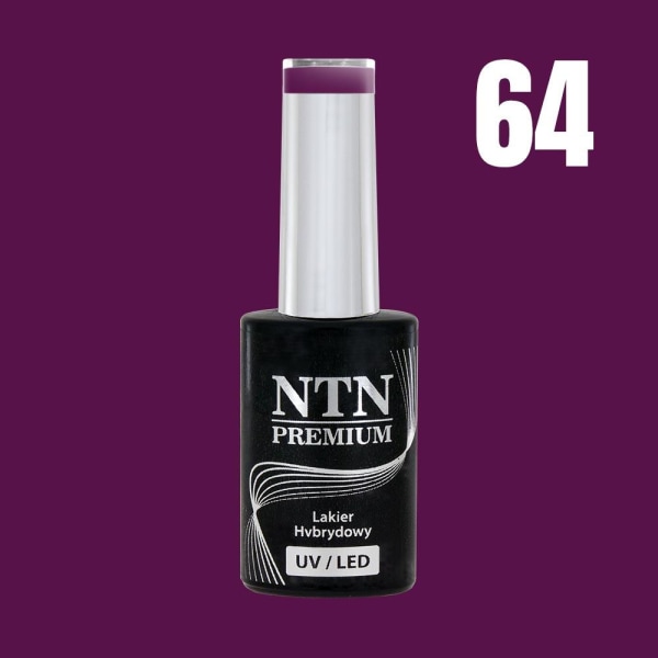 NTN Premium - Gellack - After Midnight - Nr64 - 5g UV-geeli / LED Purple
