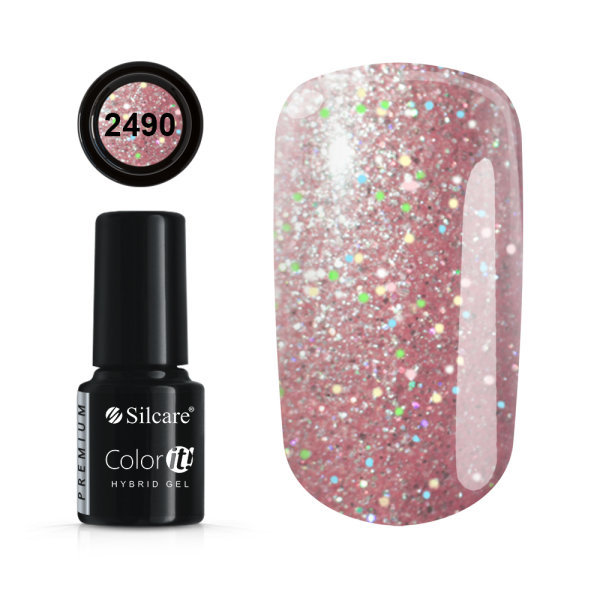 Geelilakka - Color IT - Premium - Unicorn - *2490 UV geeli/LED Pink